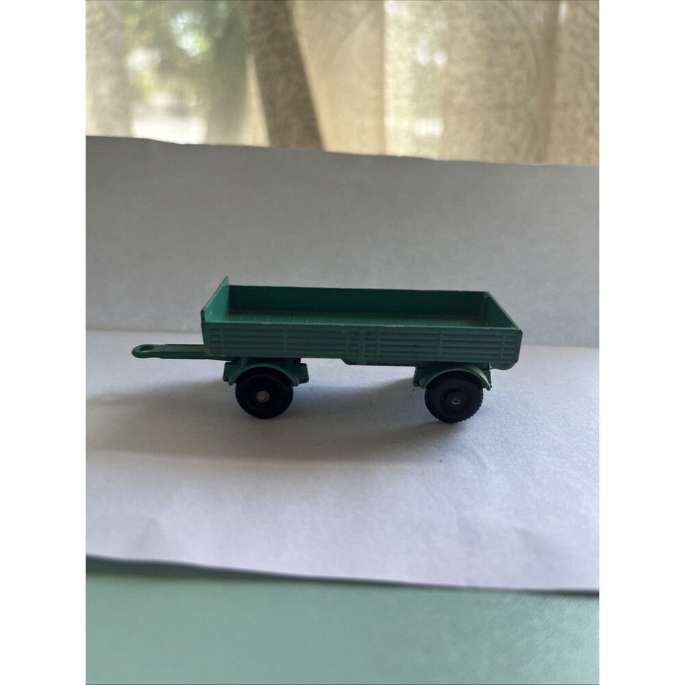 Matchbox Series No.2 Mercedes Trailer with movable tow bar-1968 Lesney EUC